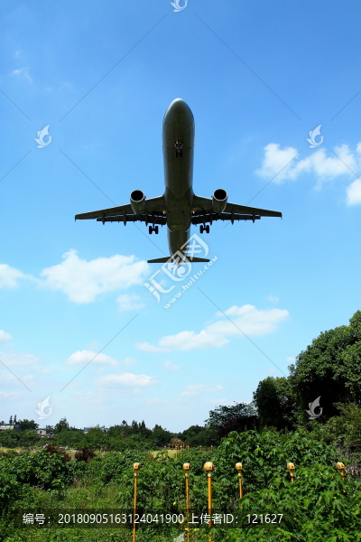飛機(jī)降落