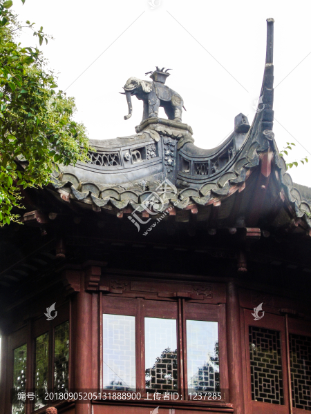 園林建筑豫園攝影