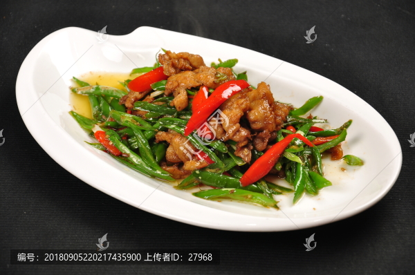 小炒花豬肉