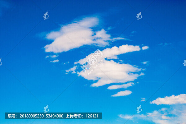 藍(lán)天白云素材