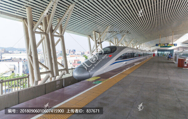 高鐵動(dòng)車和諧號(hào)