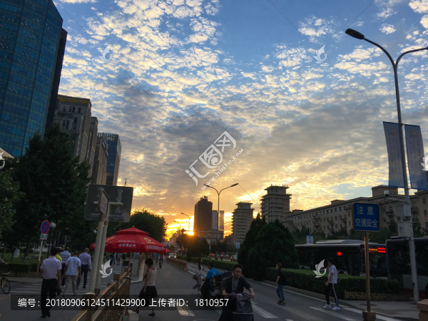 城市夕陽(yáng)