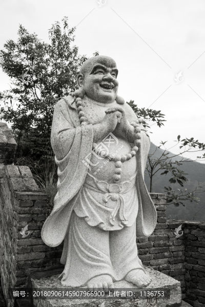 招財(cái)佛像雕塑