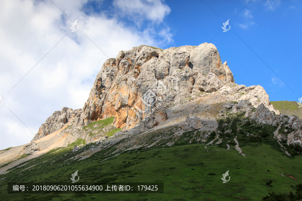 川西風(fēng)光甘孜縣奶龍山