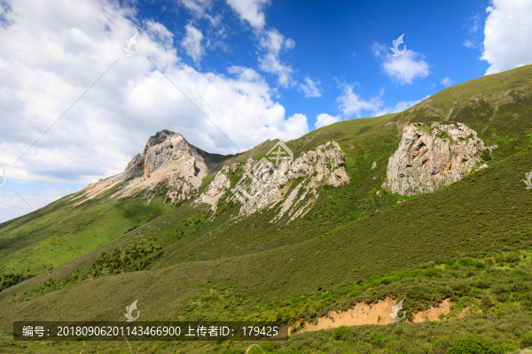 川西風(fēng)光甘孜縣奶龍山