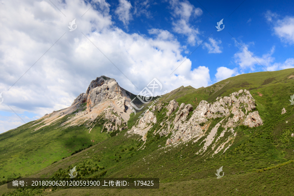 川西風(fēng)光甘孜縣奶龍山
