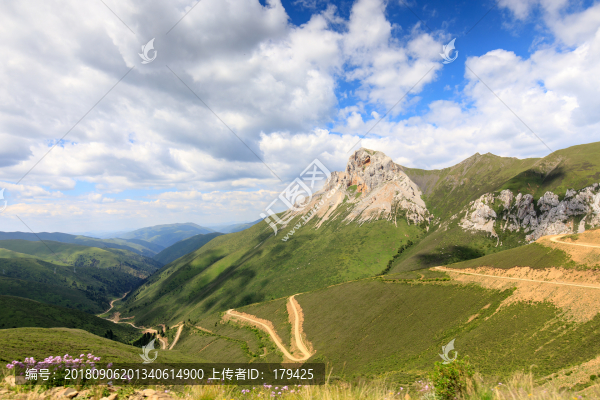 川西風(fēng)光甘孜縣奶龍山