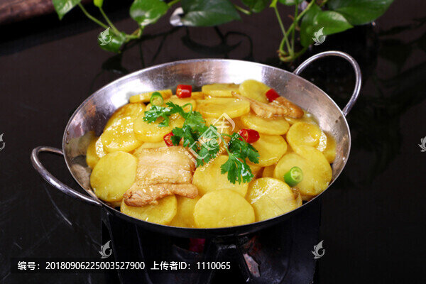 干鍋土豆片