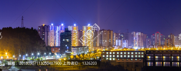 縣城夜景