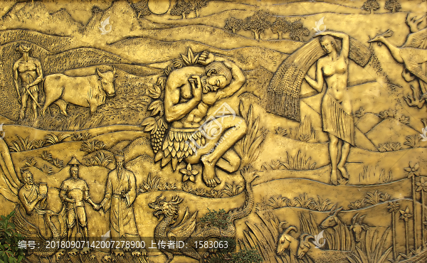 遠(yuǎn)古人類生活場景
