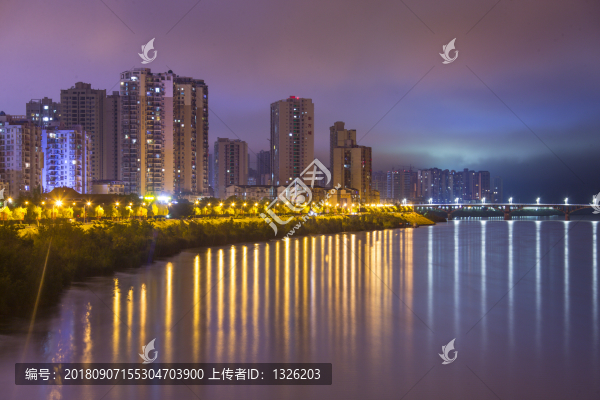洪城夜色