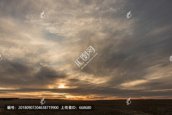 夕陽西下