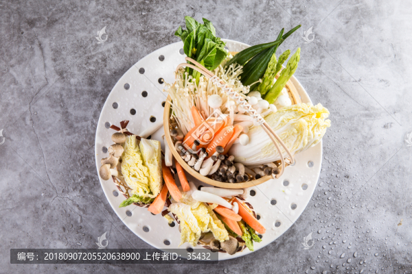 蔬菜拼盤