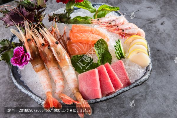 海鮮刺身組合