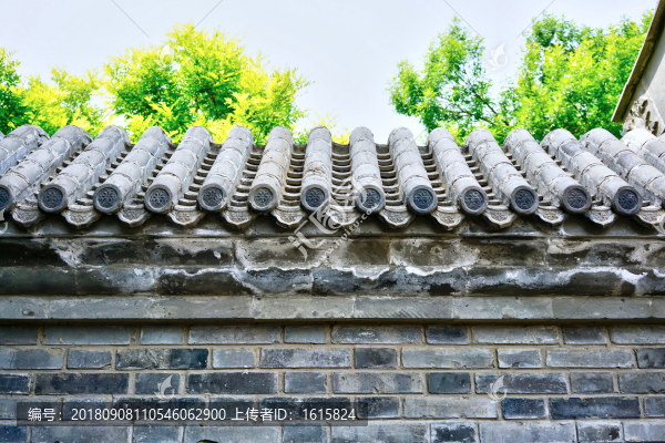 4000萬像素北京四合院院墻