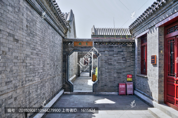 4000萬(wàn)像素北京四合院院落