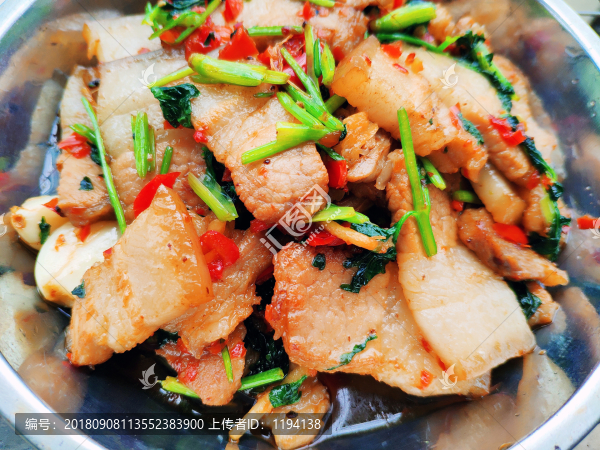 小炒五花肉