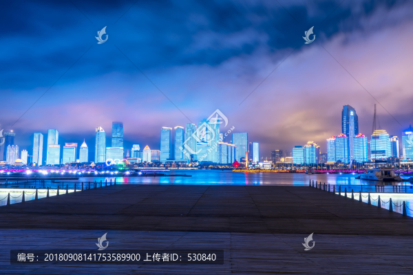 青島奧帆中心夜景