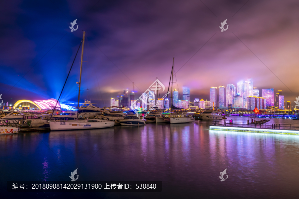 青島奧帆中心夜景