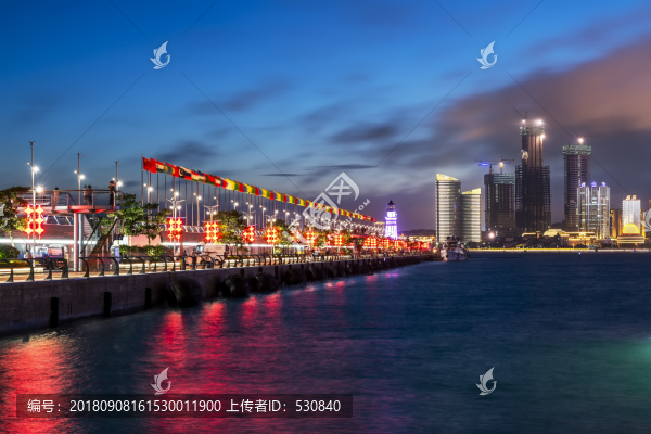 青島奧帆中心夜景