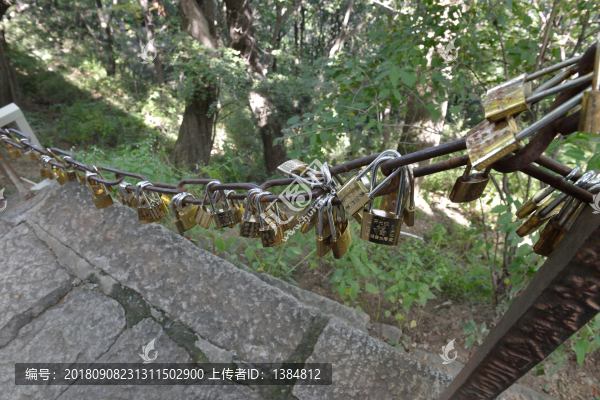 華山上的鎖