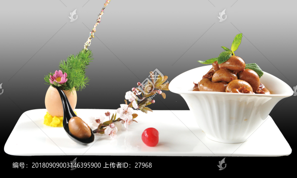 鹵水雞腰