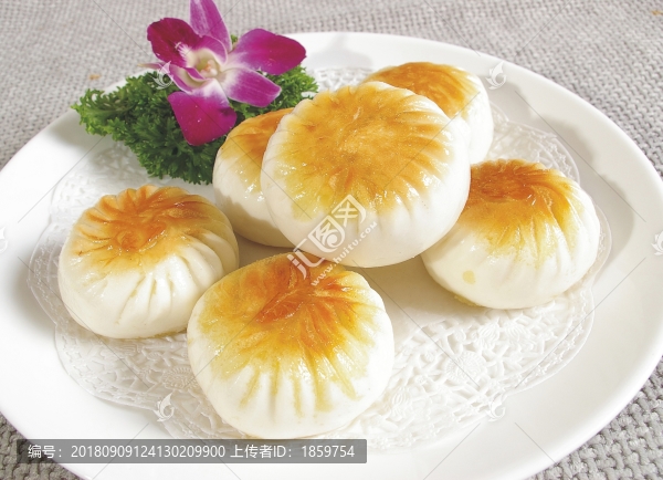 香煎菜肉包