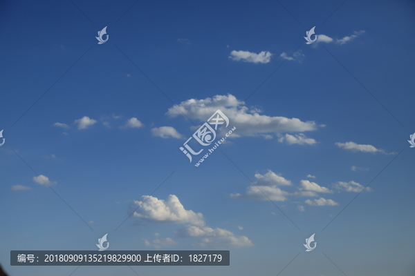 藍天白云