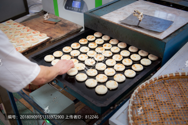 月餅制作
