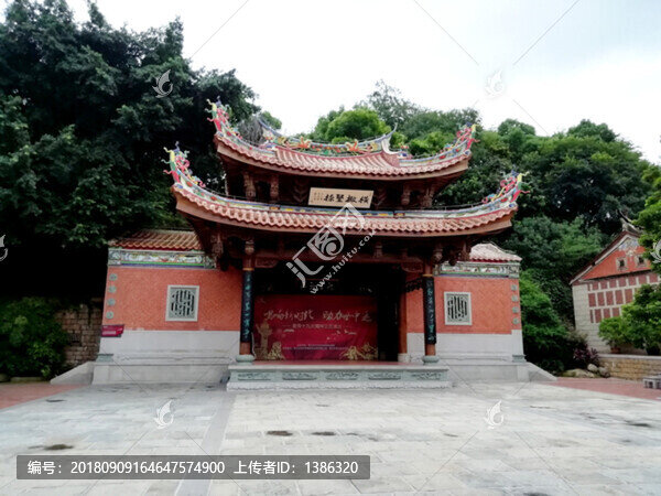 閩南風(fēng)格石雕古厝戲臺(tái)五店市