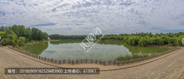 青州堯王湖全景