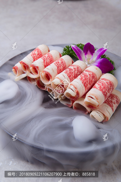 雪花肥牛卷