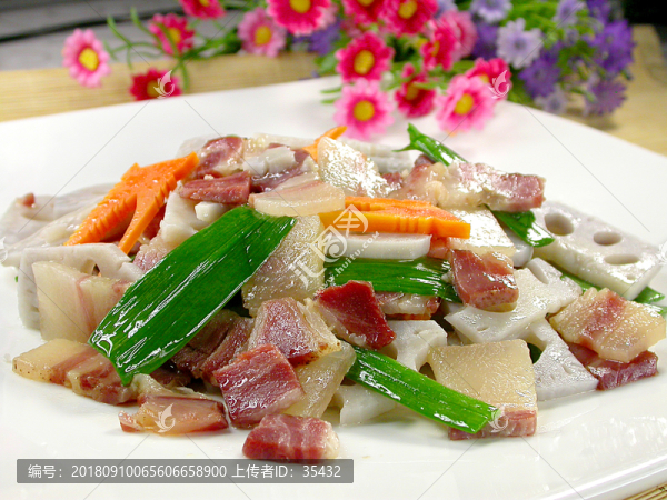 臘肉藕片