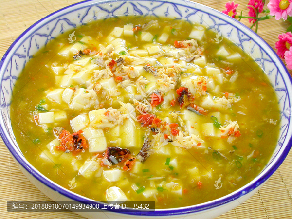 蟹肉豆腐羹
