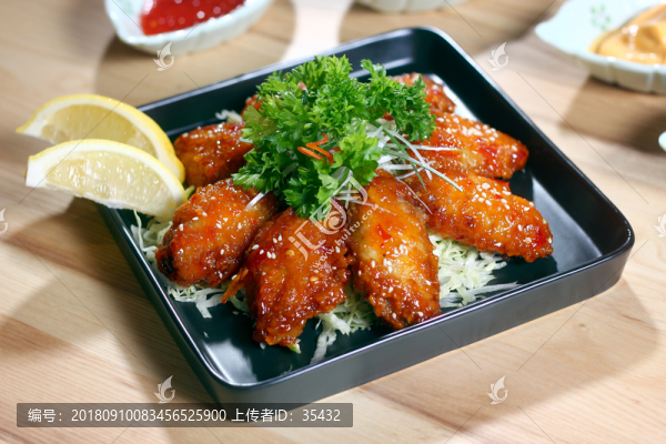 炸雞店廣告圖片