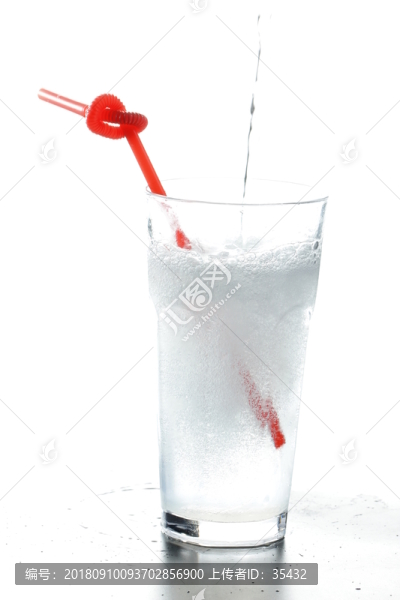 白背景飲料