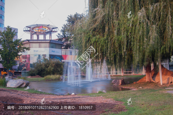 傳媒大學(xué)噴泉