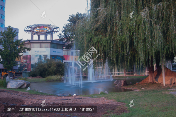 傳媒大學(xué)噴泉