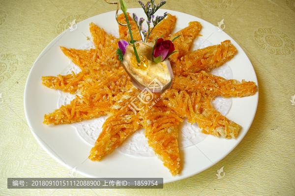 酥煎金瓜烙