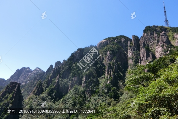 安徽黃山云谷群峰