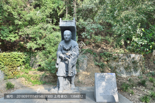 唐代高僧雕像
