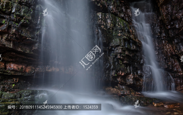瀑布裝飾畫