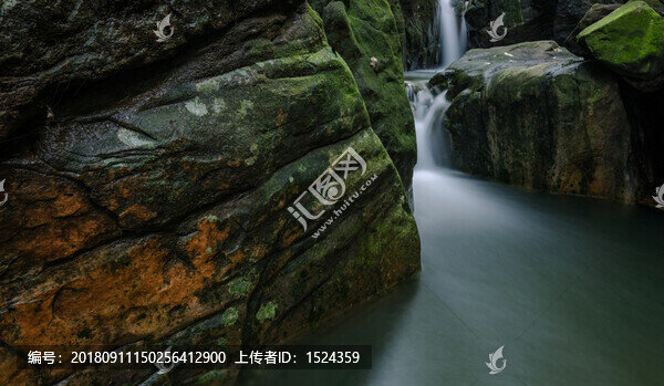 溪流裝飾畫