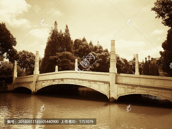 江南水鄉(xiāng)石拱橋