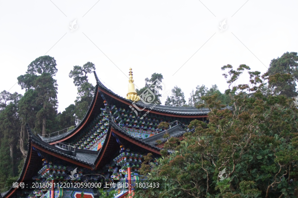 麗江木府后山建筑