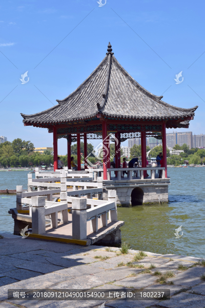 大明湖九曲亭