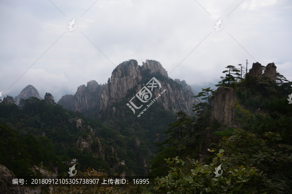黃山景色