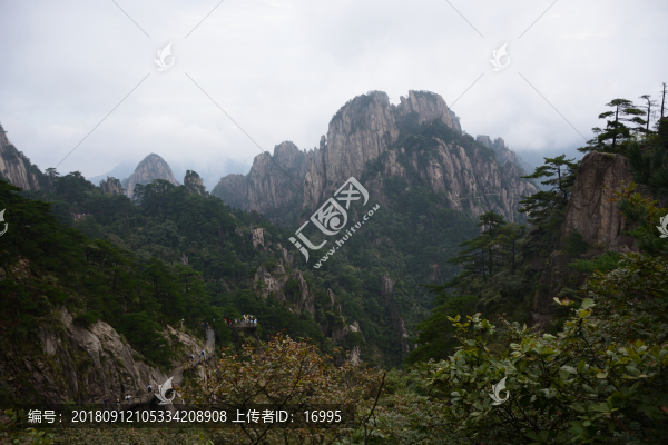 黃山景色