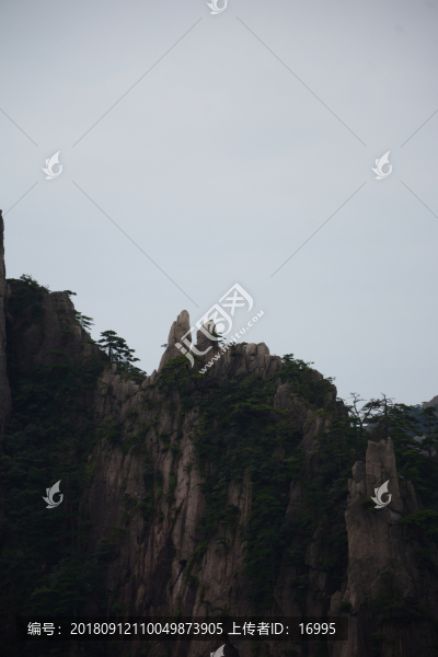 黃山怪石