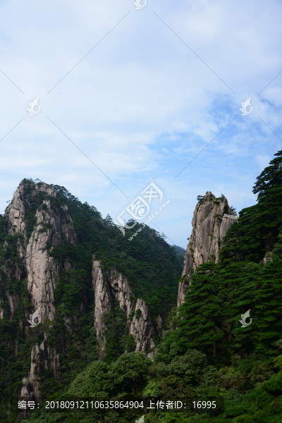 黃山景色